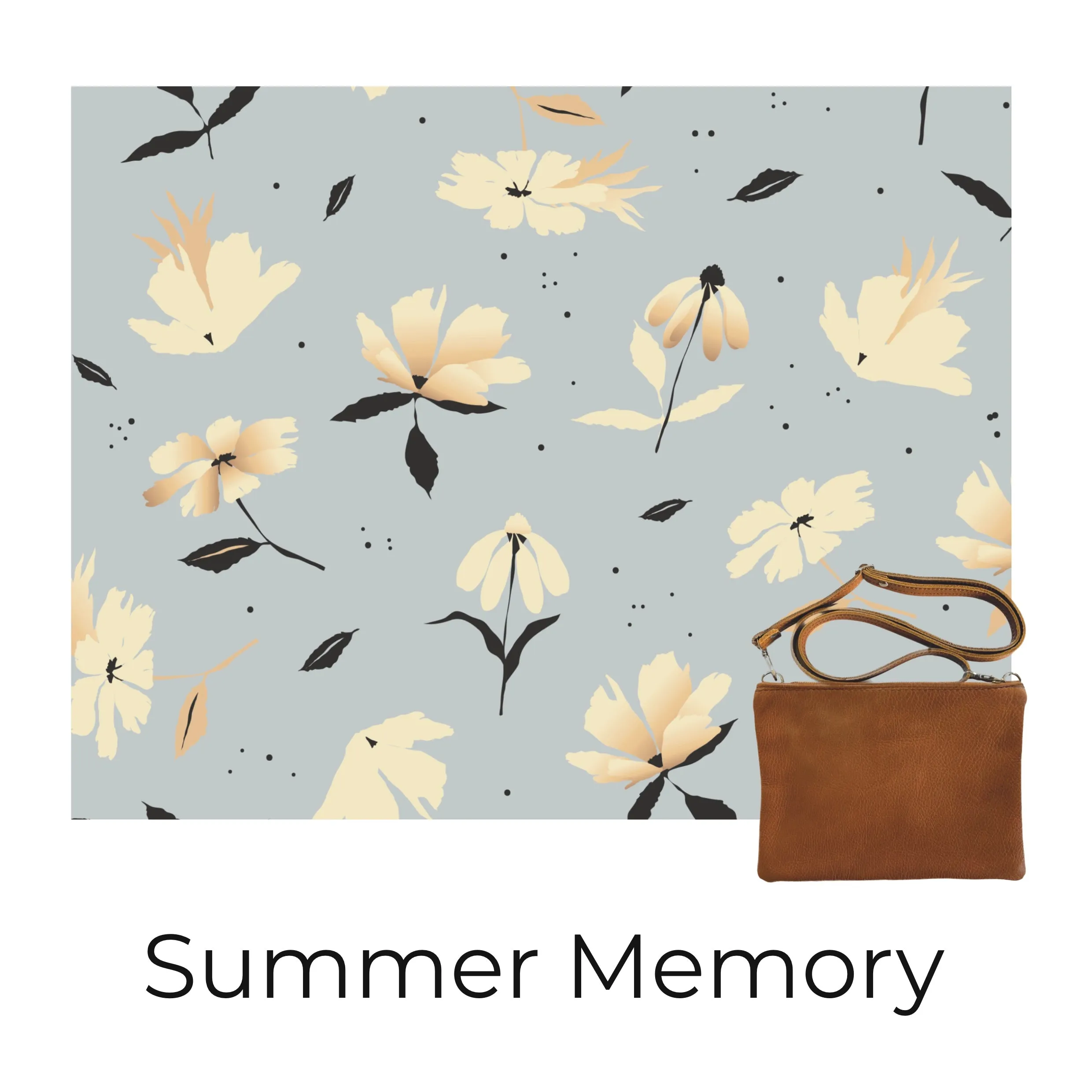 Floral Patterns - Shoulder bags