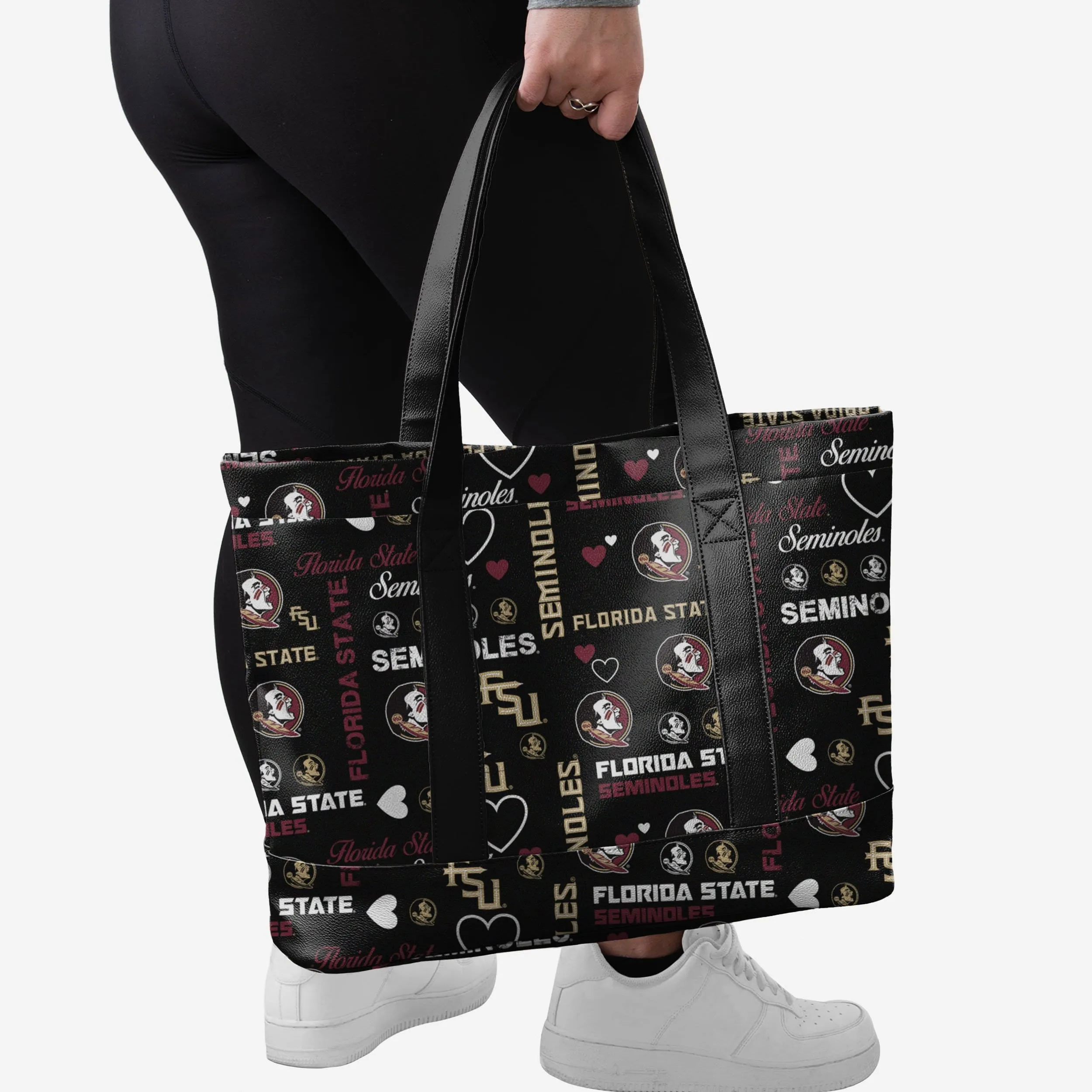 Florida State Seminoles Logo Love Tote Bag