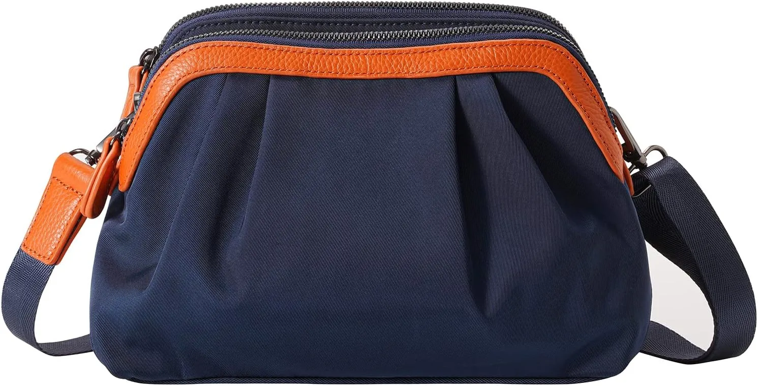 FOXLOVER Waterproof Nylon Crossbody Bags for Women Fashion Small shoulder Purse with Adjustable Strap