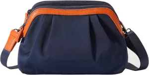 FOXLOVER Waterproof Nylon Crossbody Bags for Women Fashion Small shoulder Purse with Adjustable Strap