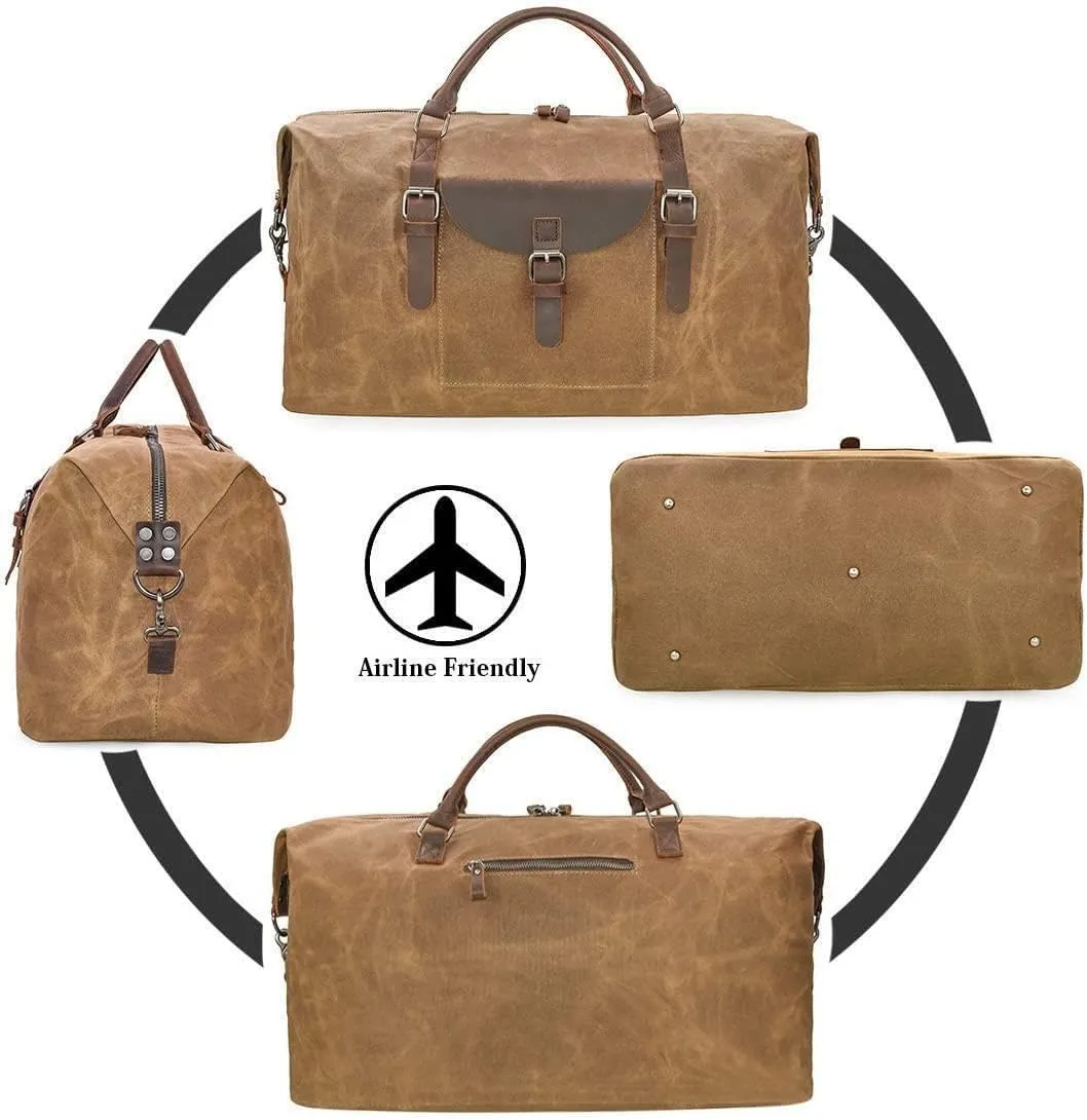 FR Fashion Co. 22" Canvas Duffel Bag