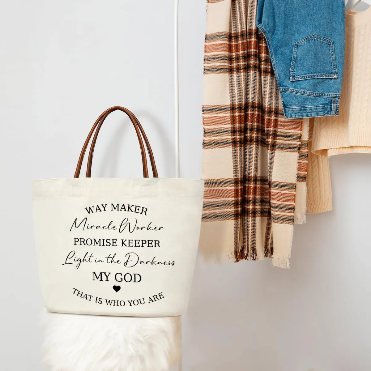 Funny Canvas Tote Bag Aesthetic Bag for Women Reusable Grocery Shopping Bag With Handles Cute Tote Bag