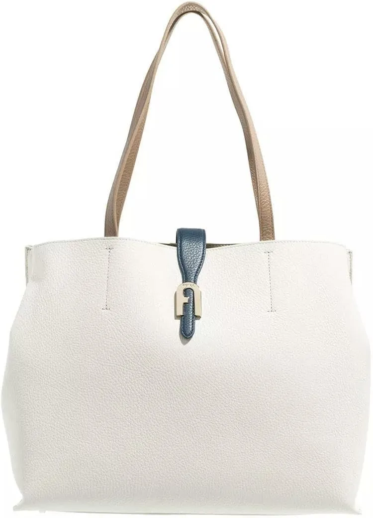 Furla SOFIA L Tote Bag, Women's, White