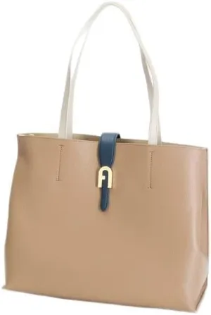 Furla SOFIA L TOTE Women's Tote Bag, Beige