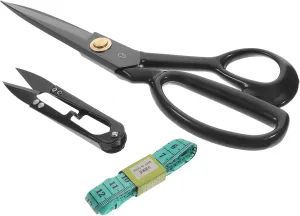Gadpiparty 1Set Portable Embroidery Scissors with Tape Measure Sharp Scissors for Sewing Tailoring Crafting and Home Use Durable Design for Effortless Cutting
