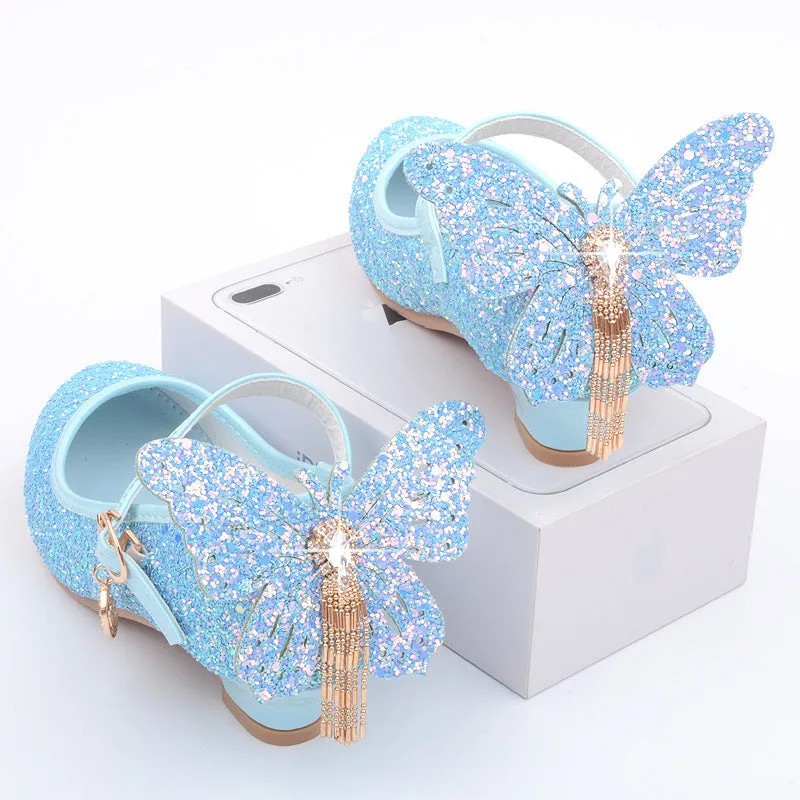 Girl Fashion Sequined  Shoes