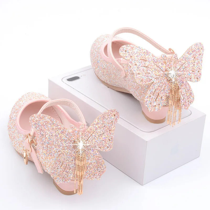 Girl Fashion Sequined  Shoes
