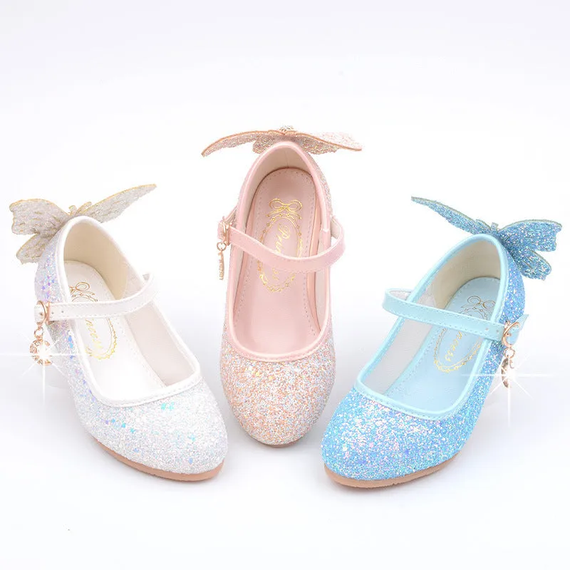 Girl Fashion Sequined  Shoes