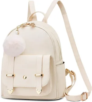 Girls Cute Mini Backpack Purse Kids Backpack Fashion School Bags PU Leather Casual Backpack for Teens Women