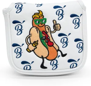 Golf Putter Covers Hotdog Golf Mallet Putter Headcover Blade Putter Covers Leather Golf Headcover with Magnetic Golf Club Covers for Scotty Cameron Taylormade Titleist Odyssey