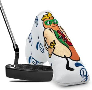 Golf Putter Covers Hotdog Golf Mallet Putter Headcover Blade Putter Covers Leather Golf Headcover with Magnetic Golf Club Covers for Scotty Cameron Taylormade Titleist Odyssey