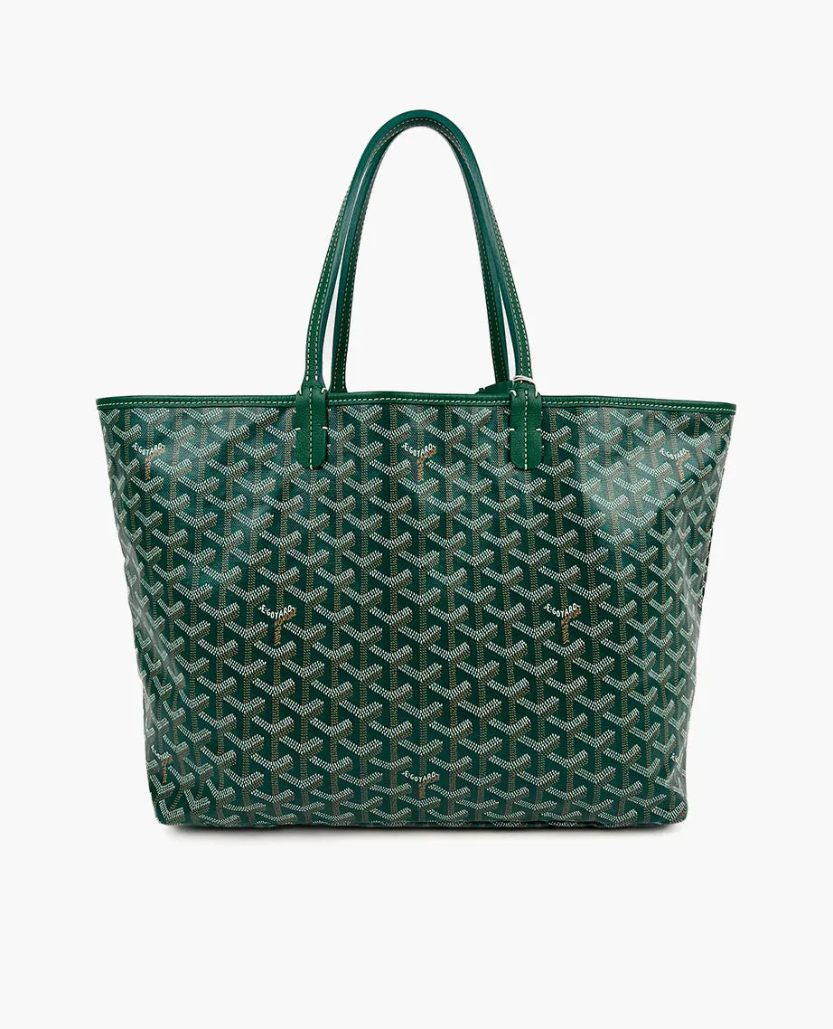 Goyard Saint Louis Tote Goyardine PM Green