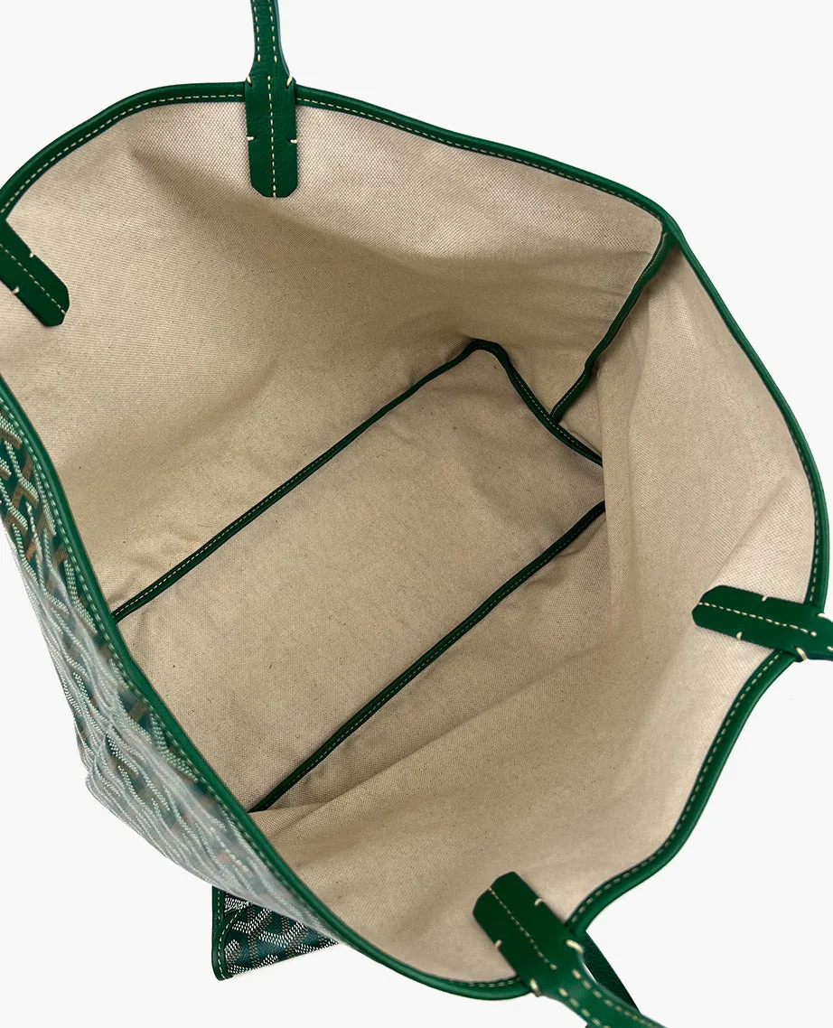 Goyard Saint Louis Tote Goyardine PM Green