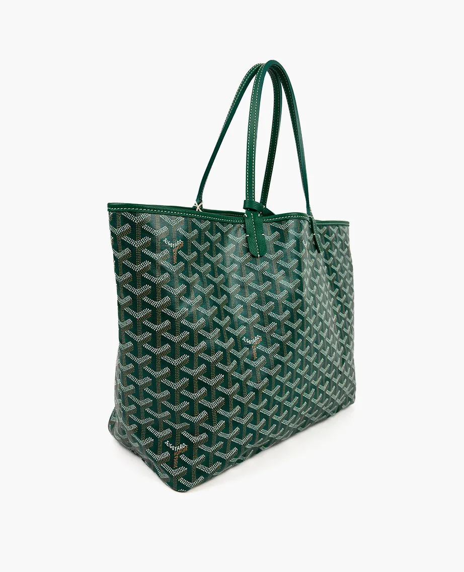 Goyard Saint Louis Tote Goyardine PM Green