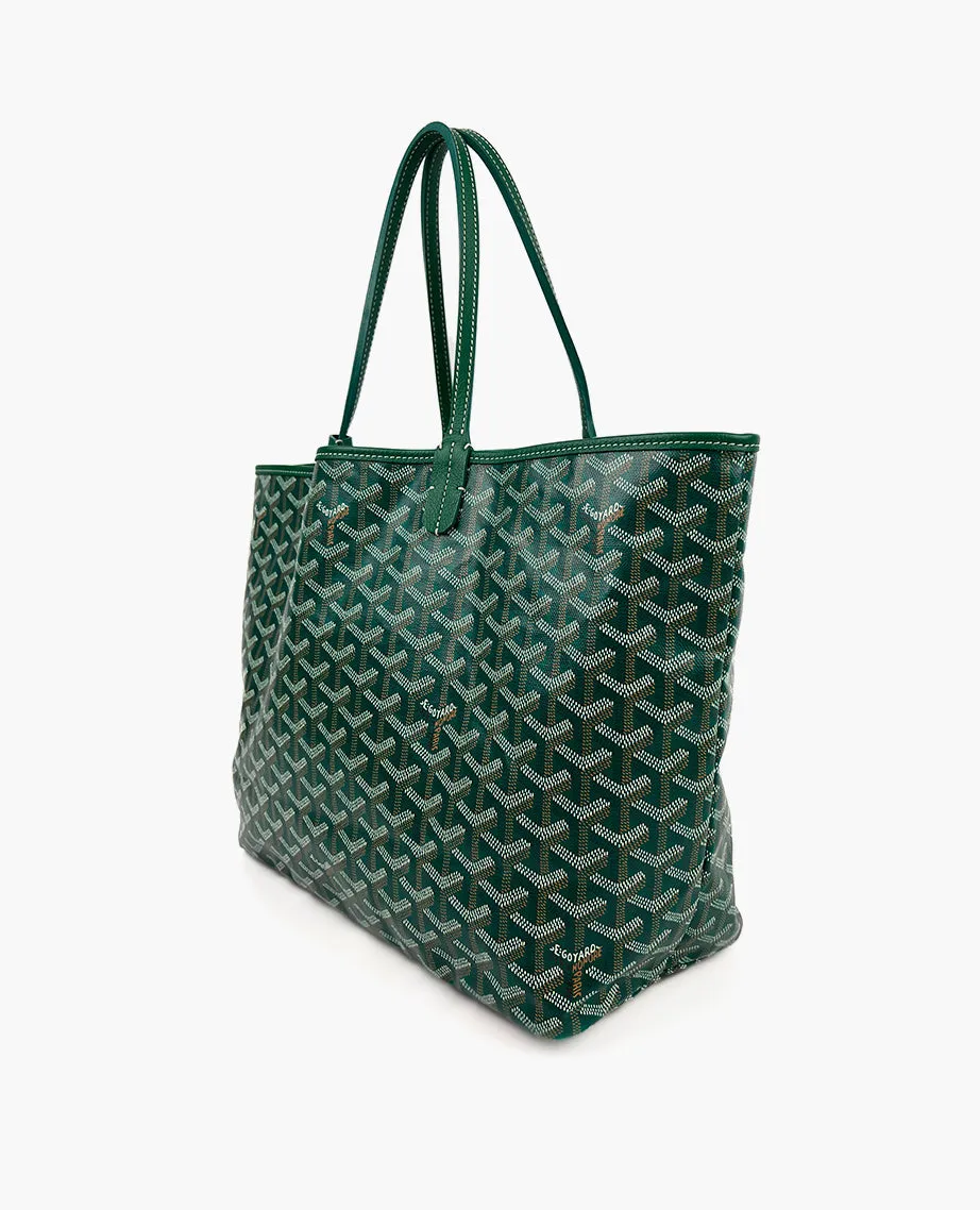 Goyard Saint Louis Tote Goyardine PM Green