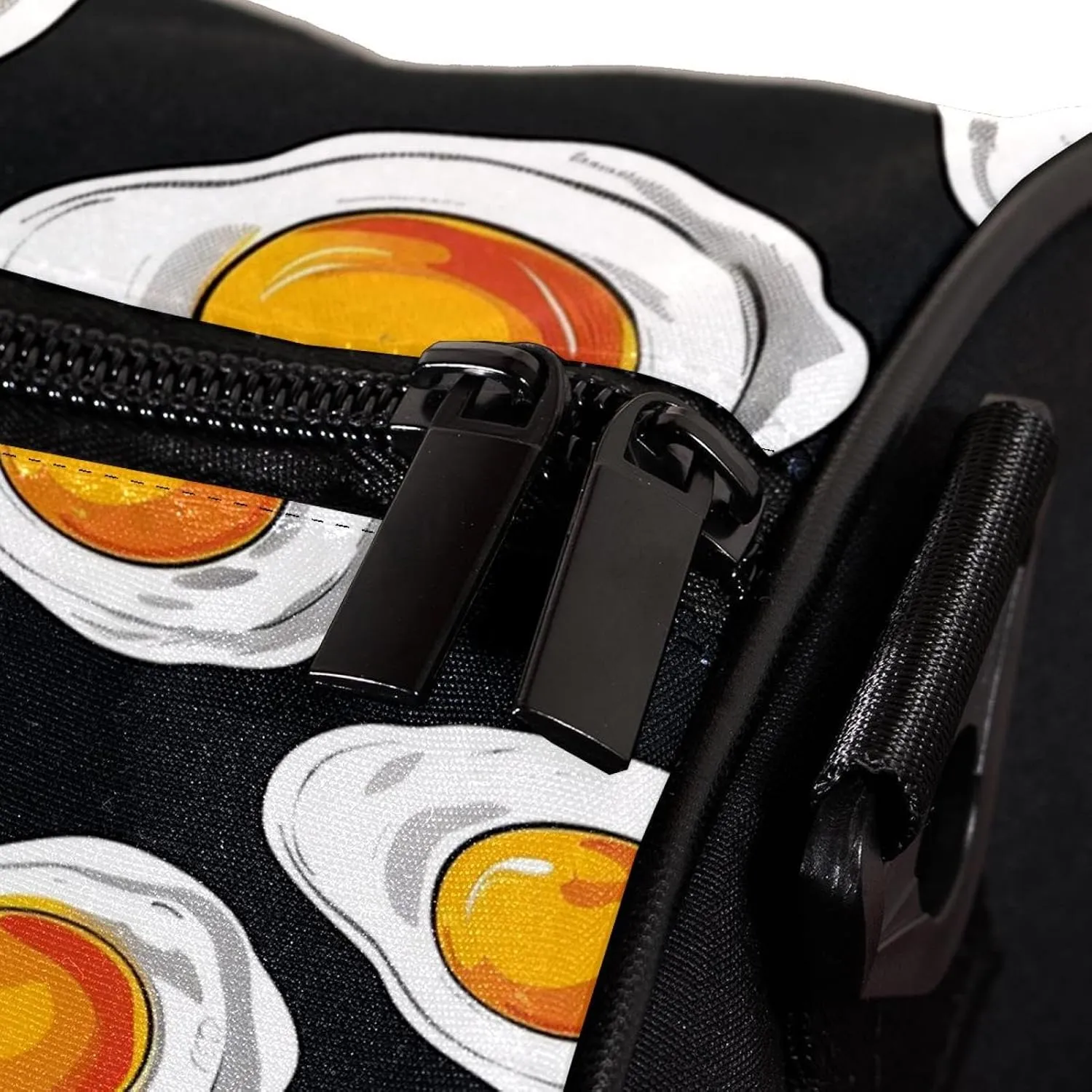 Gym Bags for Men,Travel Duffel Bags for Women,Cartoon Fried Egg,Workout Bag