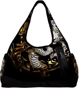 Gym Bags for Men,Travel Duffel Bags for Women,Dragon Tiger Tai Chi Gossip,Workout Bag