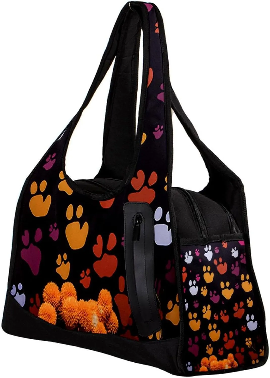Gym Bags for Women,Duffle Bag for Travel,Bones and Paw Print,Gym Bag for Men