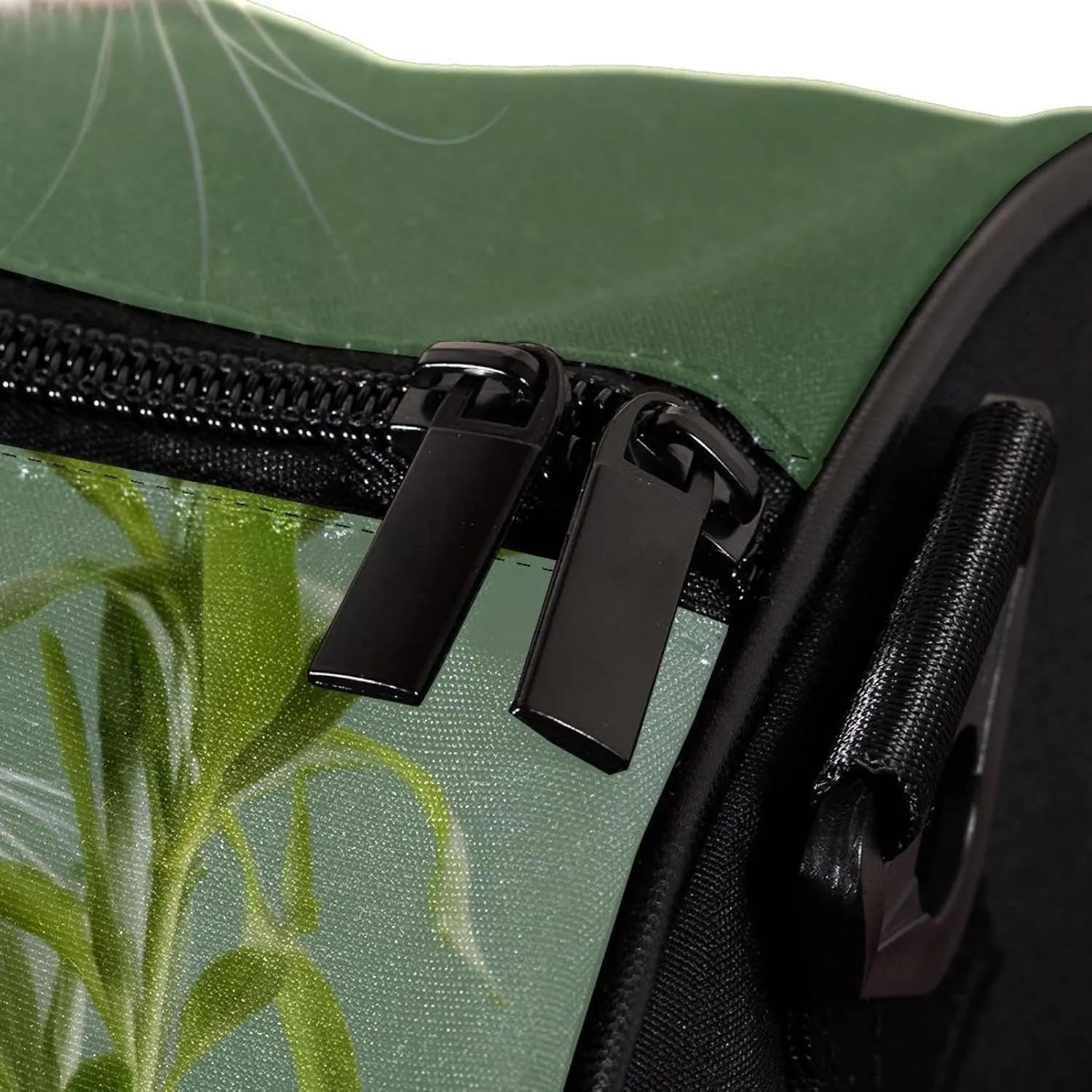 Gym Bags for Women,Duffle Bag for Travel,Cat Leaves Grass,Gym Bag for Men