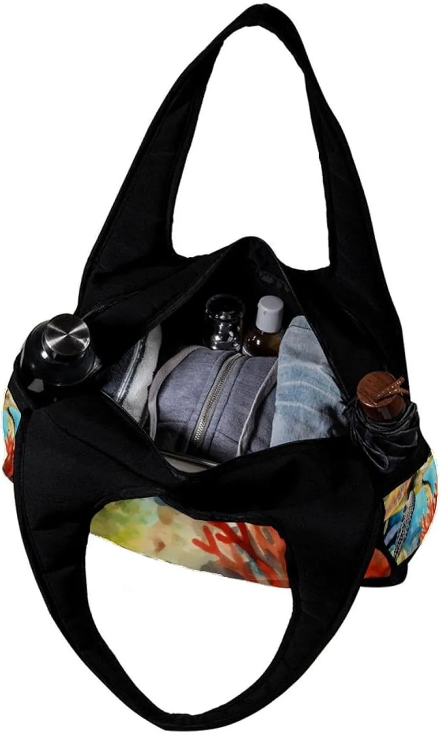 Gym Bags for Women,Duffle Bag for Travel,Underwater Animal Sea Turtle,Gym Bag for Men