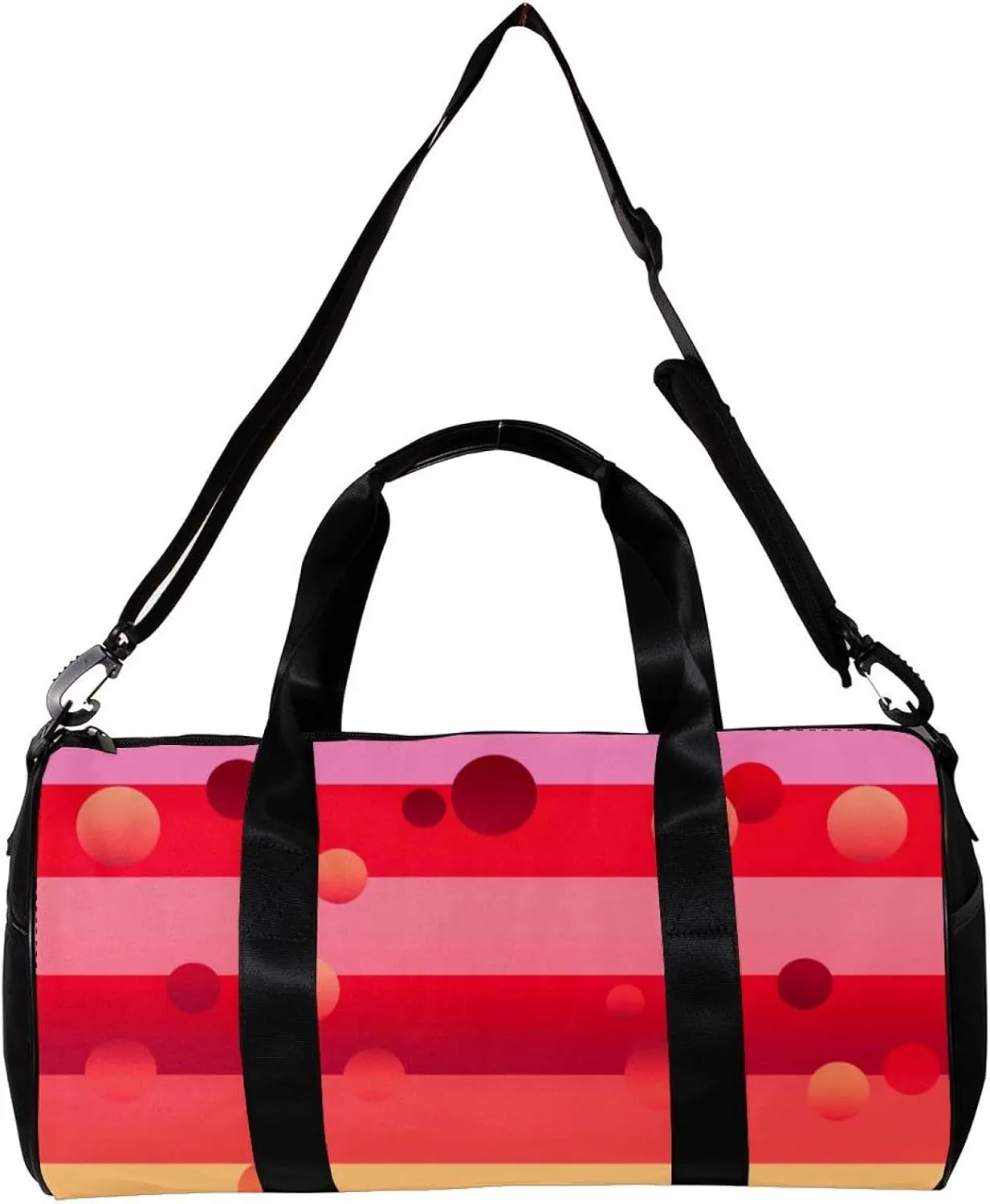 Gym Bags for Women,Duffle Bag for Travel,Watermelon Stripes,Gym Bag for Men