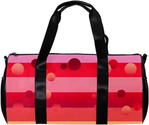 Gym Bags for Women,Duffle Bag for Travel,Watermelon Stripes,Gym Bag for Men