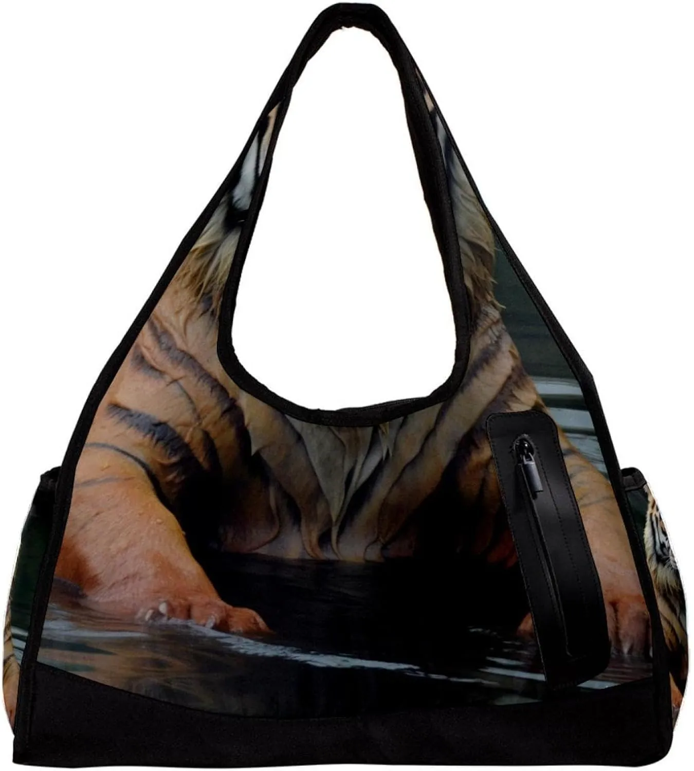 Gym Bags for Women,Duffle Bag for Travel,Wildlife Tiger,Gym Bag for Men