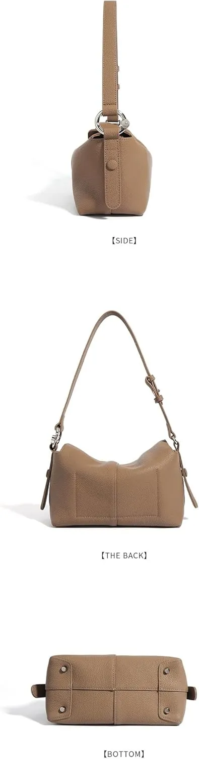 Handcrafted Top Grain Leather Crossbody Bag for Women With Detachable Strap, Multiple Colors, Spacious Organizer