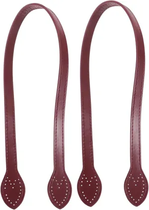 HOMSFOU 2pcs Replacement Purse Straps Purse Extender Chains for Bag Making Handbag Grip Handles Comfortable Anti-Slip Design DIY Tote Bag Accessories