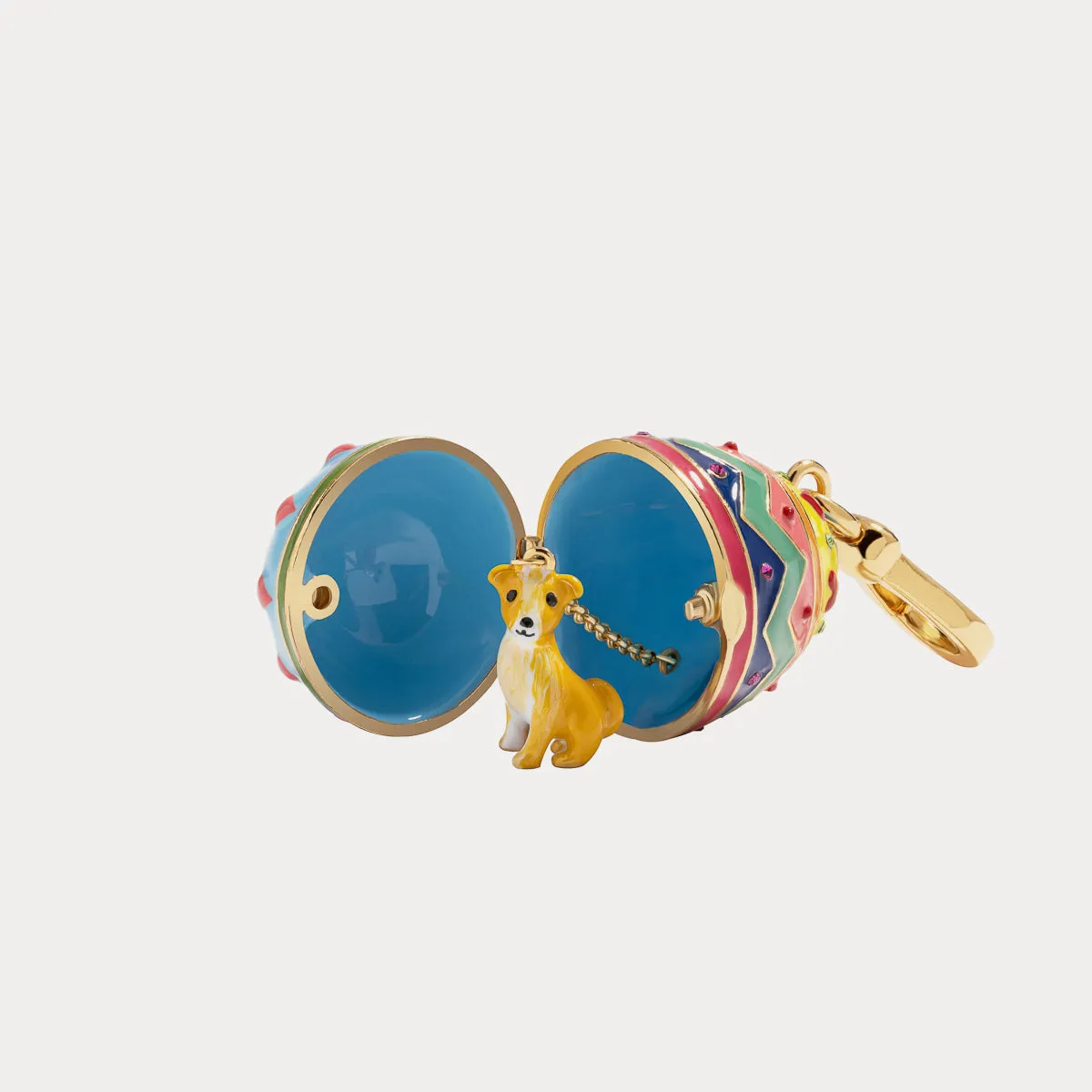 Horse Easter Egg Locket Pendant