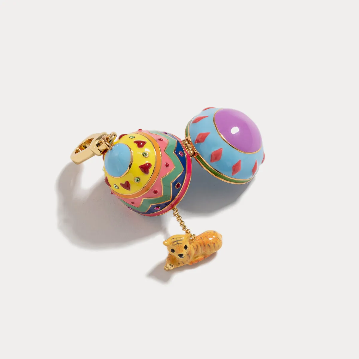 Horse Easter Egg Locket Pendant