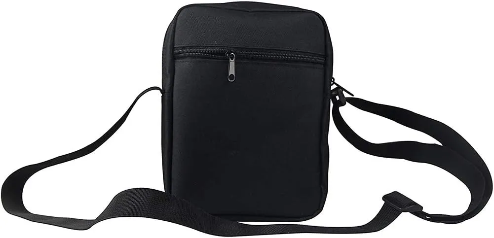 HUGS IDEA Womens Mini Messenger Bag Mushroom Moon Crossbody Cell Phone Bags Pouch with Back Pocket Purse Cell Phone Organizer