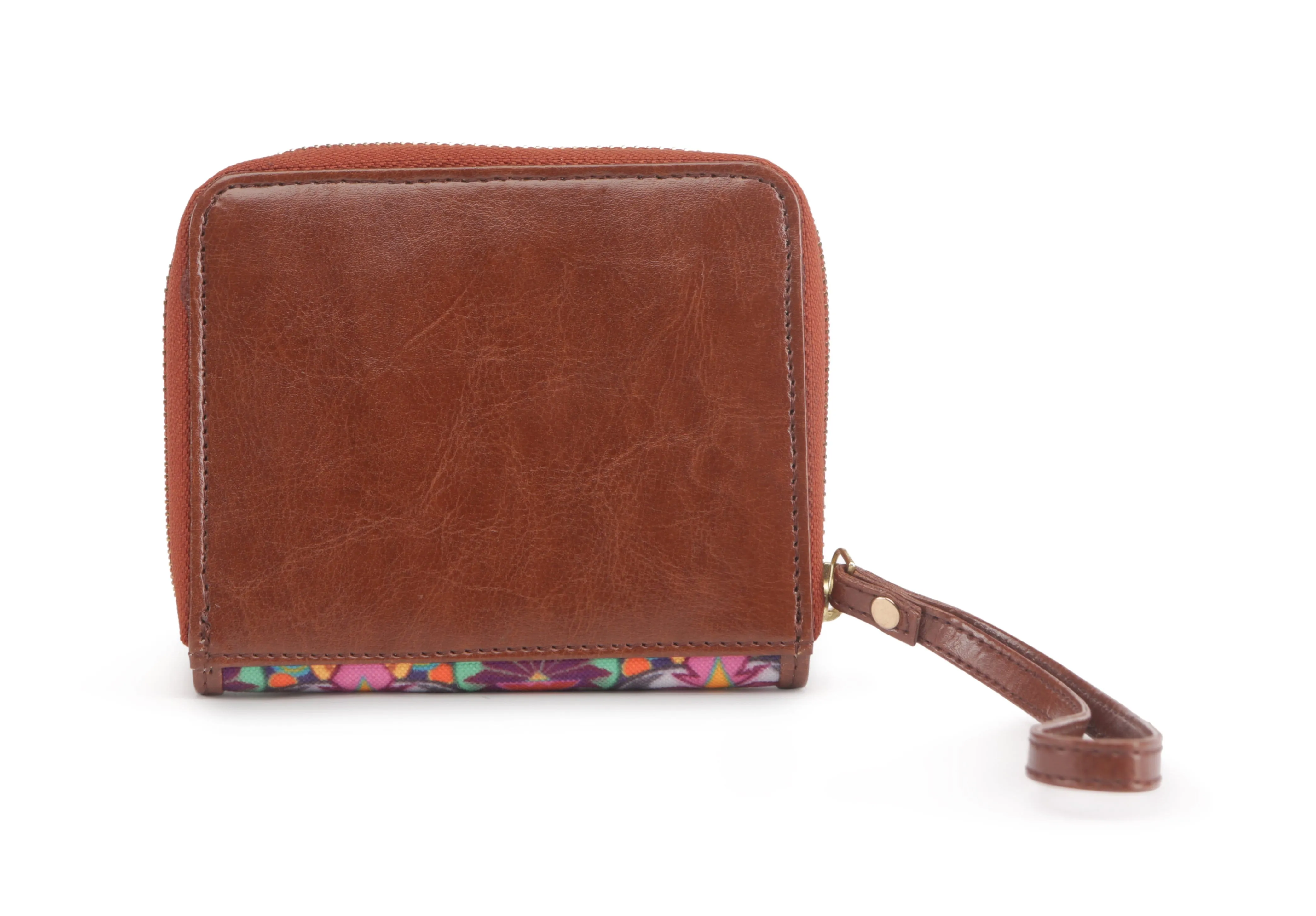 IMARS Urban Tribe Print Mini Wallet Tan