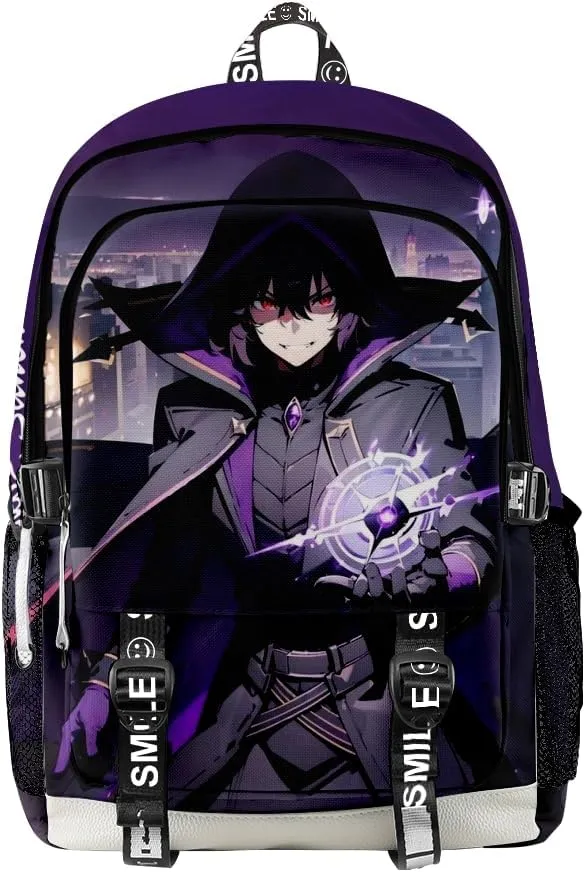 ISaikoy Anime The Eminence in Shadow Backpack Daypack Laptop Bag 3D Printing School Bag Bookbag 3