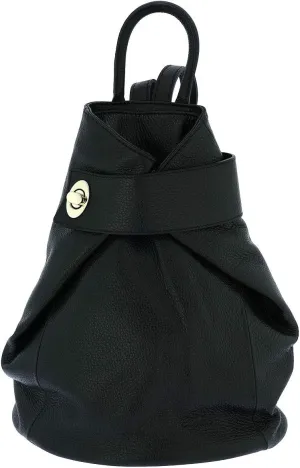 Italian Genuine Leather Ostrich Pattern Top Dual Handles Tote Shoulder Bag Backpack Handbag For Women