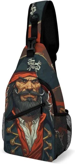 Italy-Tuscan Crossbody Sling Bag, Travel Backpack, Hiking Sling Bags, Chest Bag, Shoulder Bags, Daypack