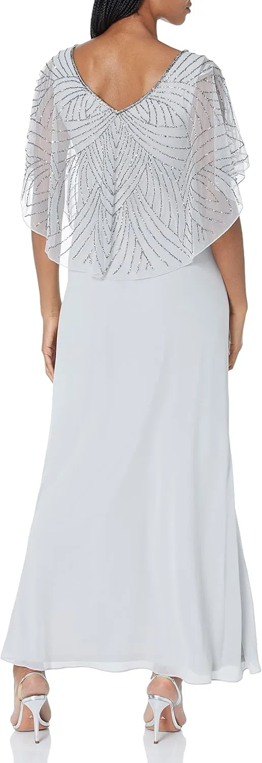 J Kara Women's Capelet Dress