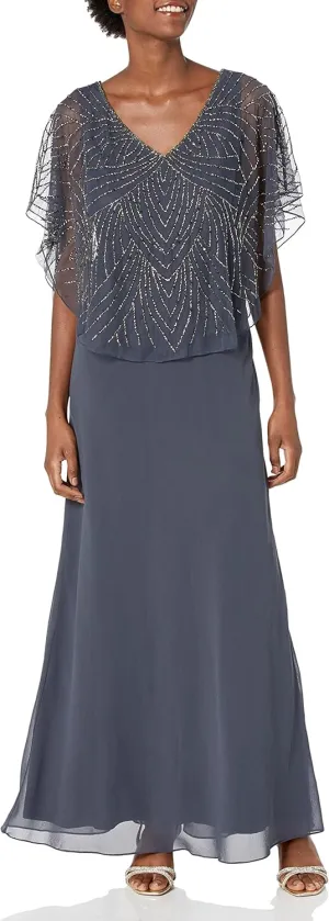 J Kara Women's Capelet Dress