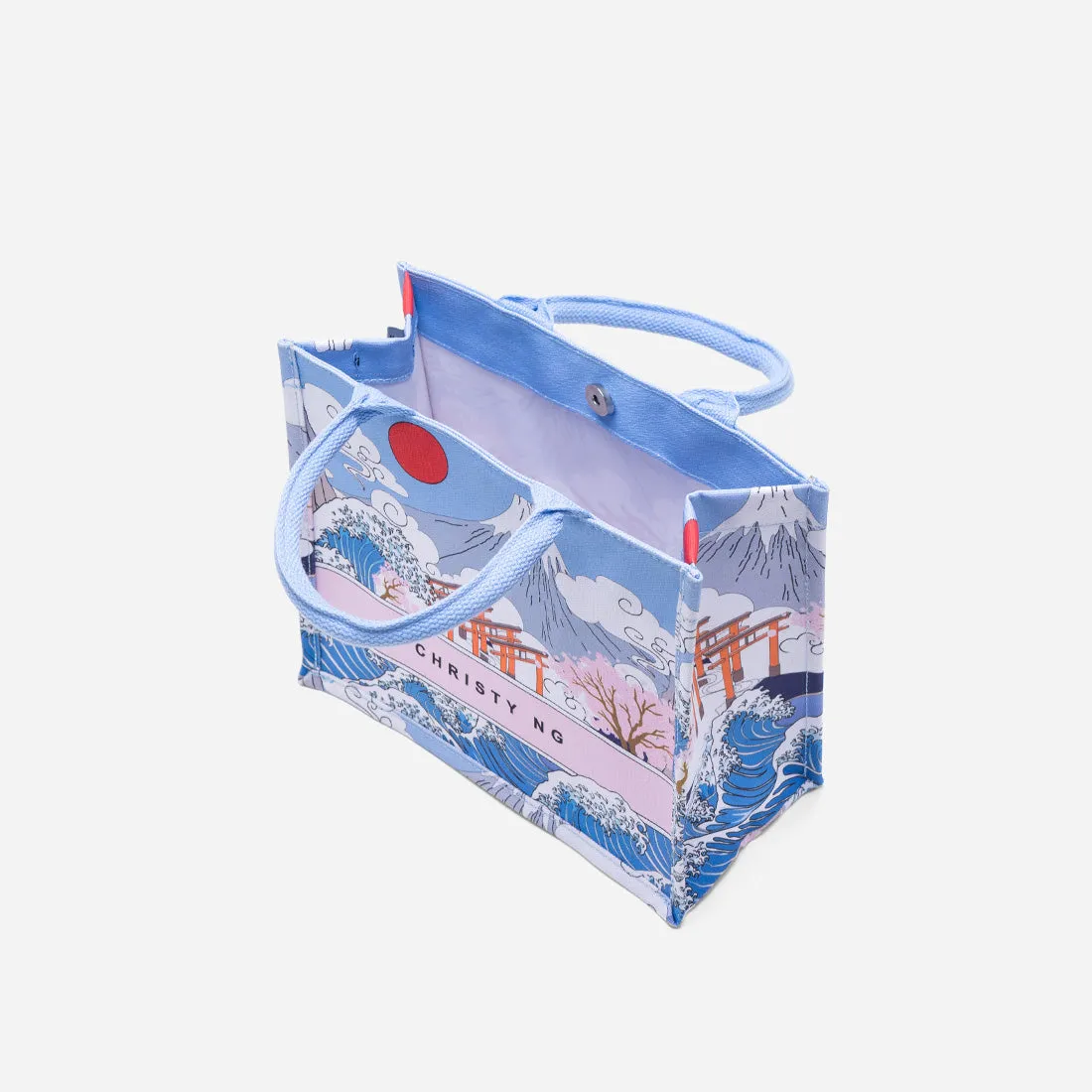 Japanscape Mini Canvas Tote