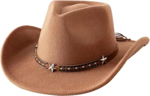 Jastore Toddler Baby Cowboy Hat Infant Baby Boys Girl Cowgirl Hats Kids Western Cowboy Hat