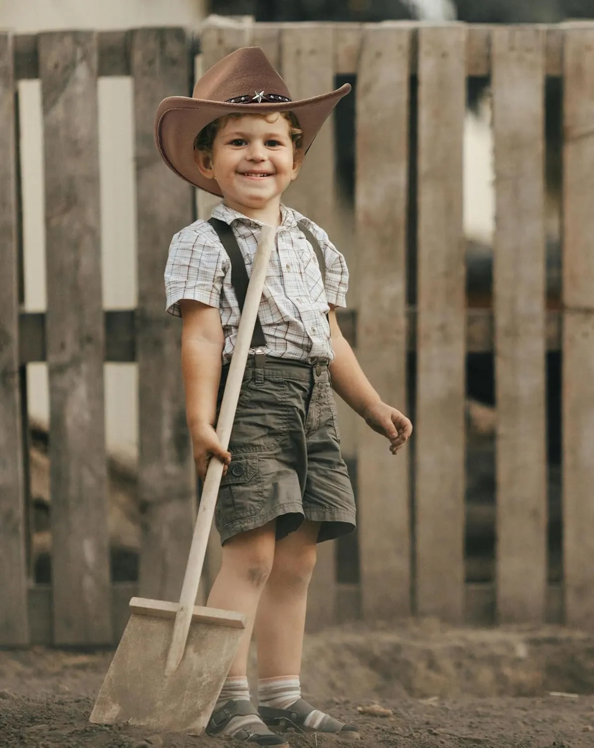 Jastore Toddler Baby Cowboy Hat Infant Baby Boys Girl Cowgirl Hats Kids Western Cowboy Hat