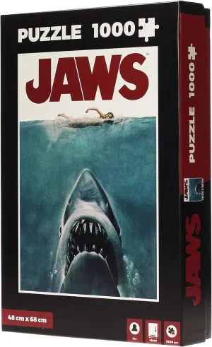 Jaws Movie Poster 1000 Pc Puzzle