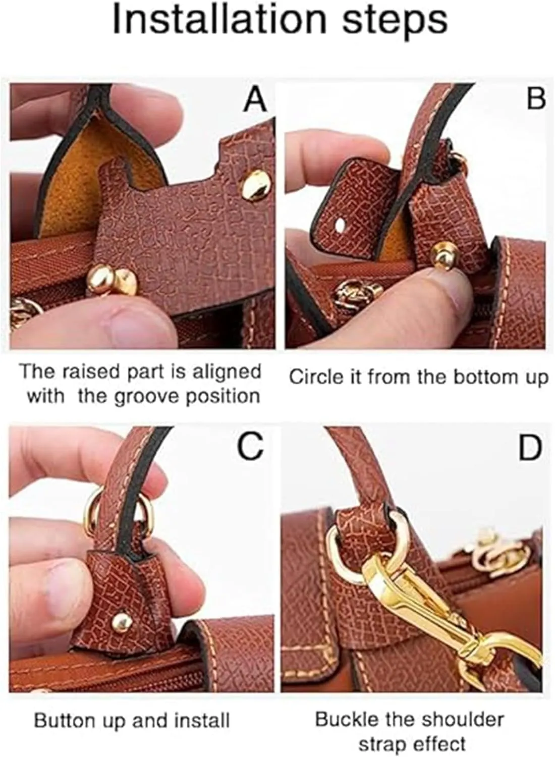 Jiesinlov Rope Purse Straps Replacement Crossbody Shoulder Strap for Mini Le PLIAGE