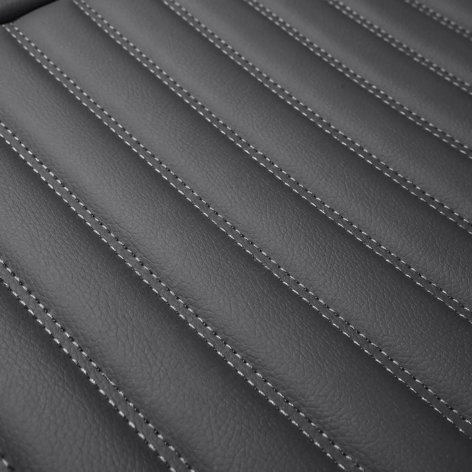 JOJOBAY Chevy Silverado Seat Covers,GMC Sierra Seat Covers,Custom Fit 2007-2024 1500 2500HD 3500HD Crew Double Extended Regular Cab,LT LZT RST(Rear Seat Covers,Black)