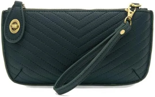 Joy Susan Women's Fashion Purse Quilted Mini Crossbody Wristlet Clutch