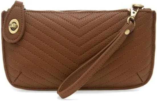 Joy Susan Women's Fashion Purse Quilted Mini Crossbody Wristlet Clutch