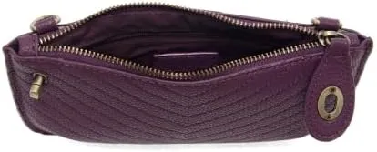 Joy Susan Women's Fashion Purse Quilted Mini Crossbody Wristlet Clutch