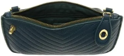 Joy Susan Women's Fashion Purse Quilted Mini Crossbody Wristlet Clutch