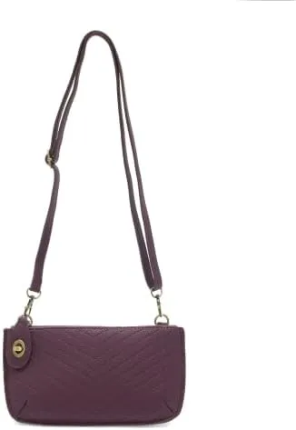 Joy Susan Women's Fashion Purse Quilted Mini Crossbody Wristlet Clutch
