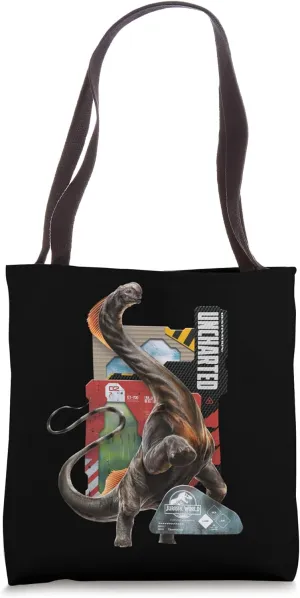 Jurassic World Rebirth Titanosaurus Destination Uncharted Tote Bag